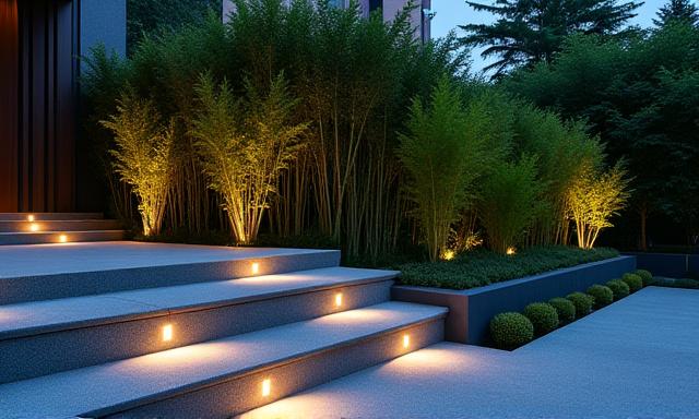 港区のモダン住宅外構