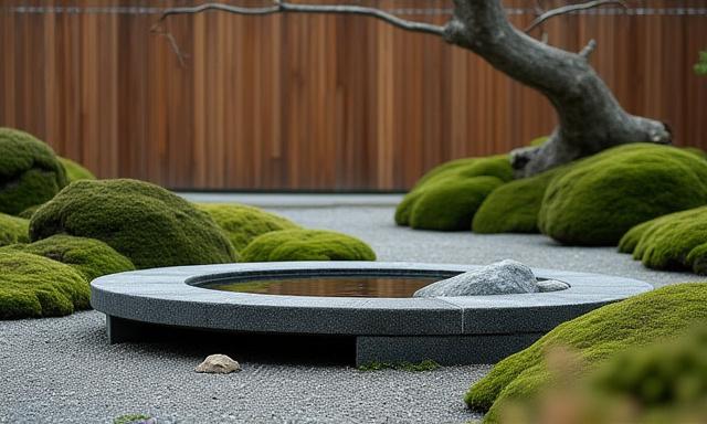 伝統的な日本庭園と現代建築の融合